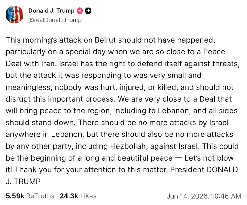 Trump truth
