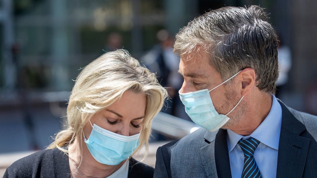 Rebecca Grossman is accused of racing her lover before a crash that left two boys dead.