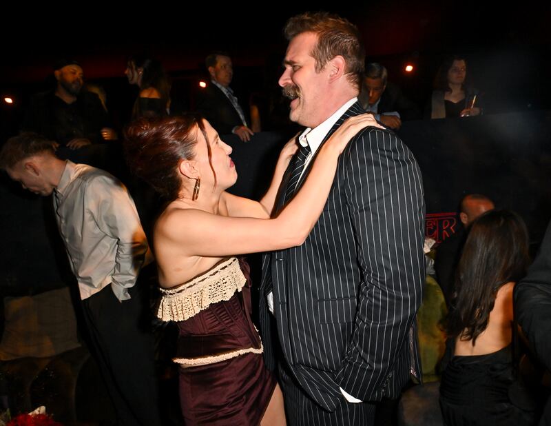 Millie Bobby Brown and David Harbour attend the Los Angeles Premiere of Netflix's "Stranger Things" Season 5