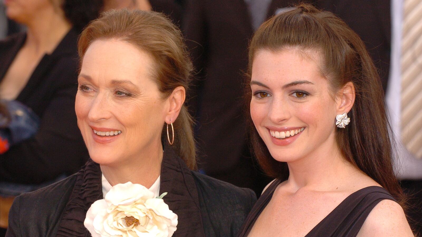 Meryl Streep and Anne Hathaway.