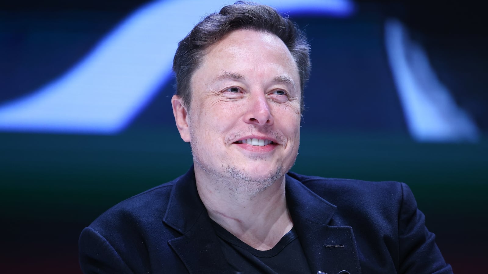 Elon Musk attends 'Exploring the New Frontiers of Innovation: Mark Read in Conversation with Elon Musk' session during the Cannes Lions International Festival Of Creativity 2024 - Day Three on June 19, 2024 in Cannes, France.