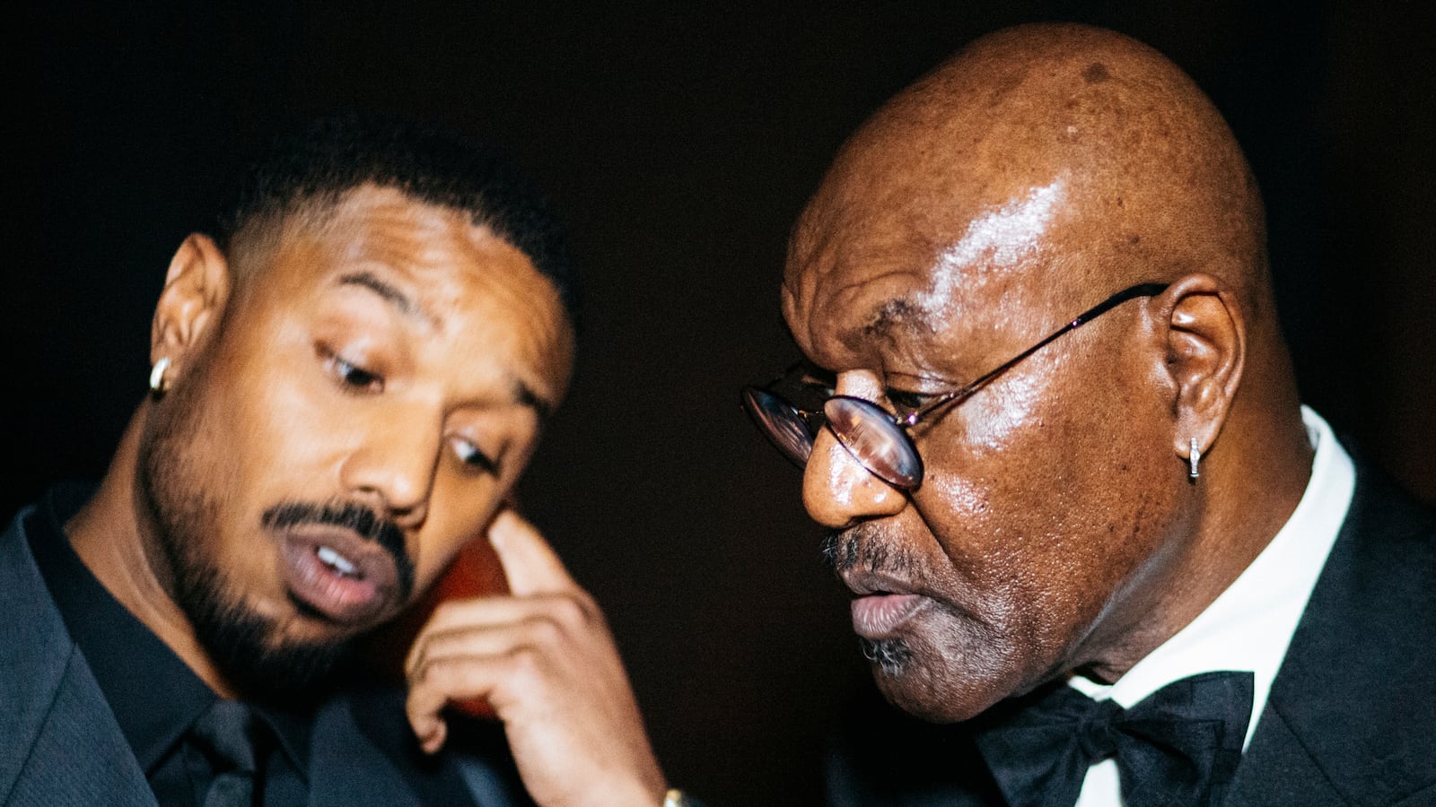 Michael B. Jordan and Delroy Lindo