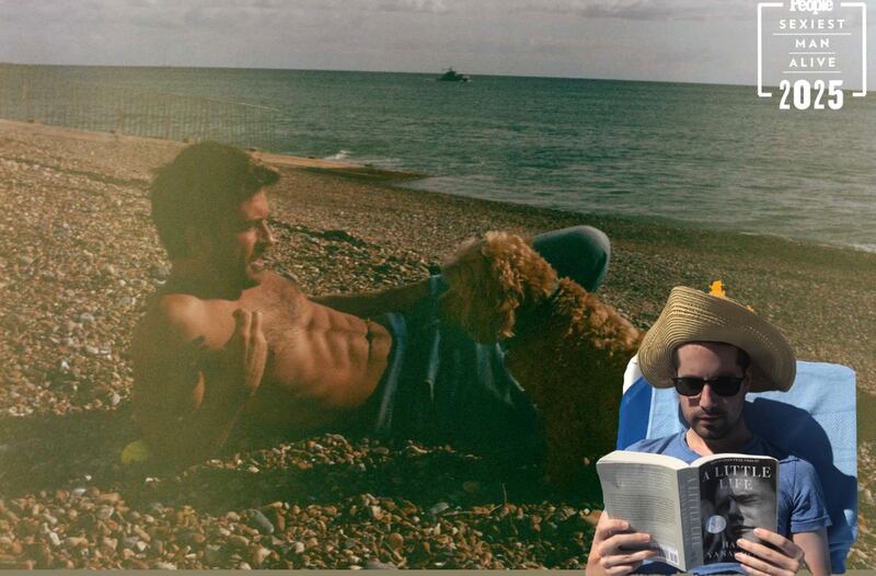 Jonathan Bailey and Kevin Fallon