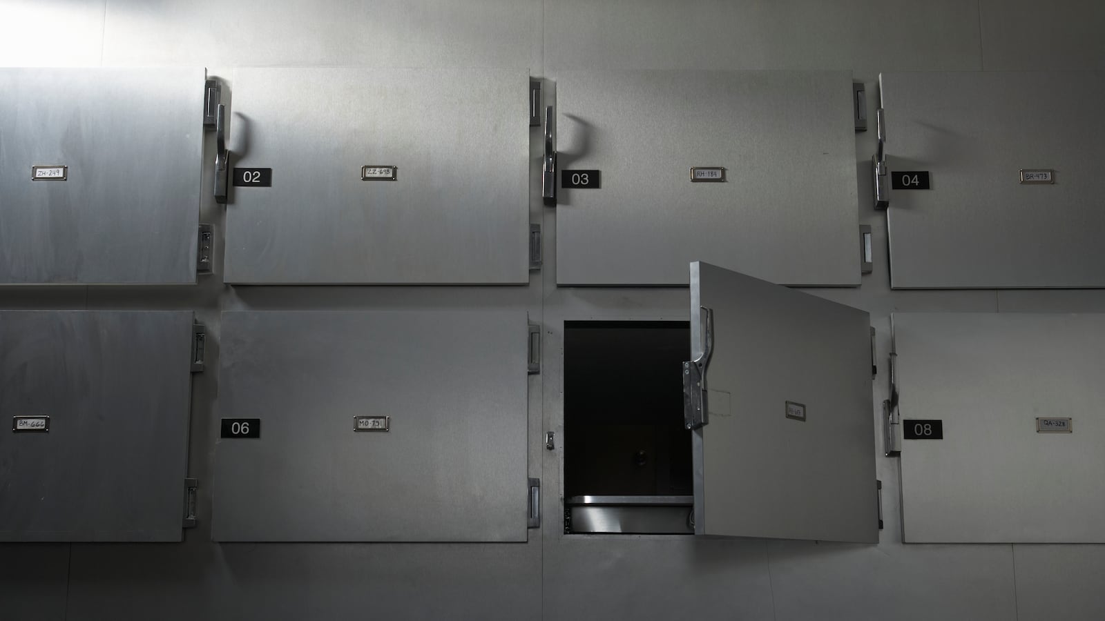 Hospital morgue.
