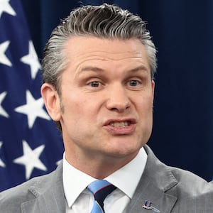 U.S. Secretary of Defense Pete Hegseth holds a briefing on the Iran war, amid a ceasefire between the U.S. and Iran, at the Pentagon in Washington, D.C., U.S., April 24, 2026.