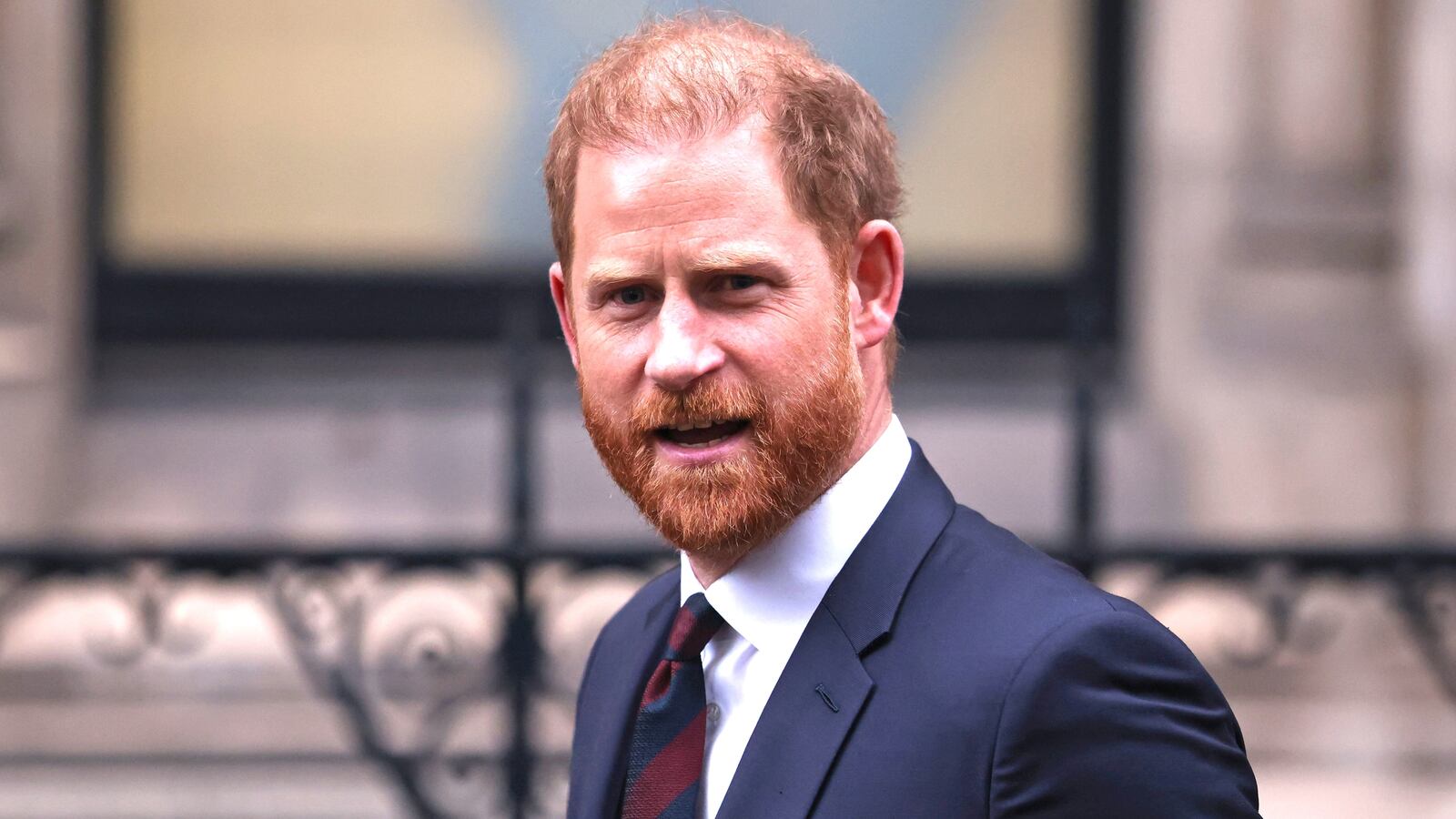 Prince Harry, Duke of Sussex departs from a court case against Associated Newspapers Ltd at The Royal Courts of Justice on January 21, 2026 in London, England. A group of claimants including Prince Harry, Duke of Sussex, Sir Elton John and Elizabeth Hurley are suing the publishers of the Daily Mail for alleged unlawful information gathering from 1993-2011. (Photo by Dan Kitwood/Getty Images)