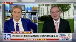 Fox News anchor pressed Kevin Hassett on how much our economy can tolerate amid high gas prices. Fox News.