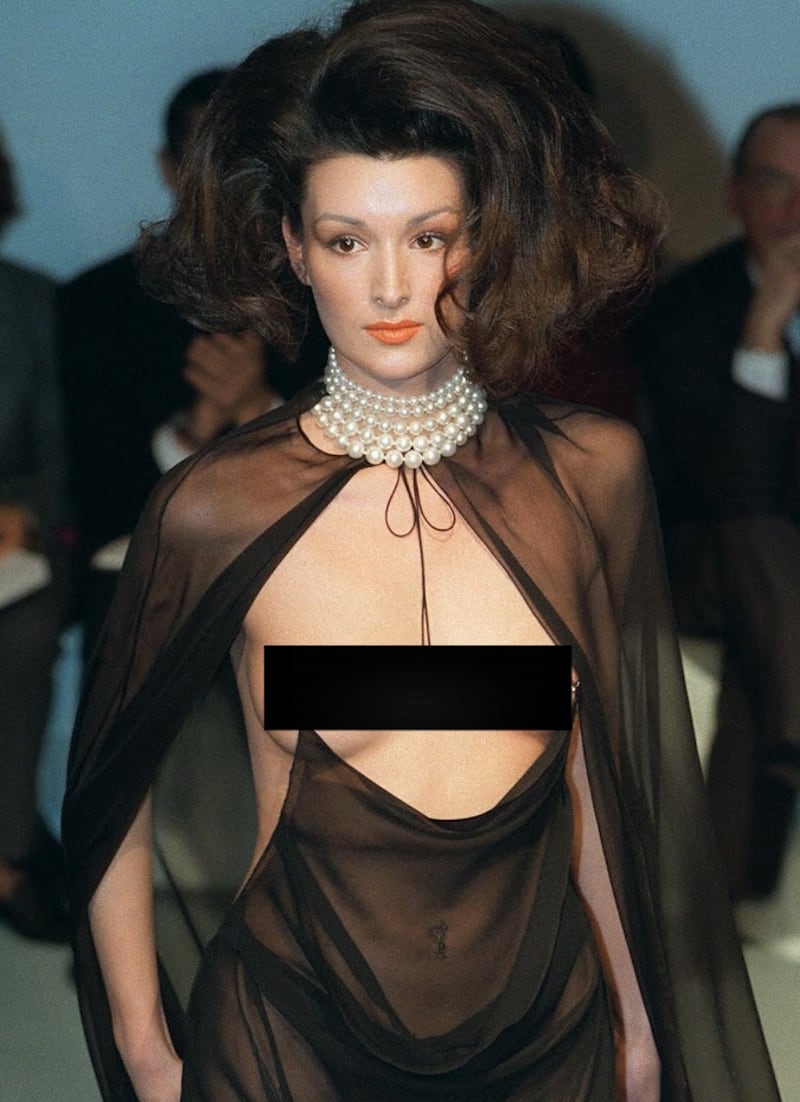 The original Mugler look from 1998.