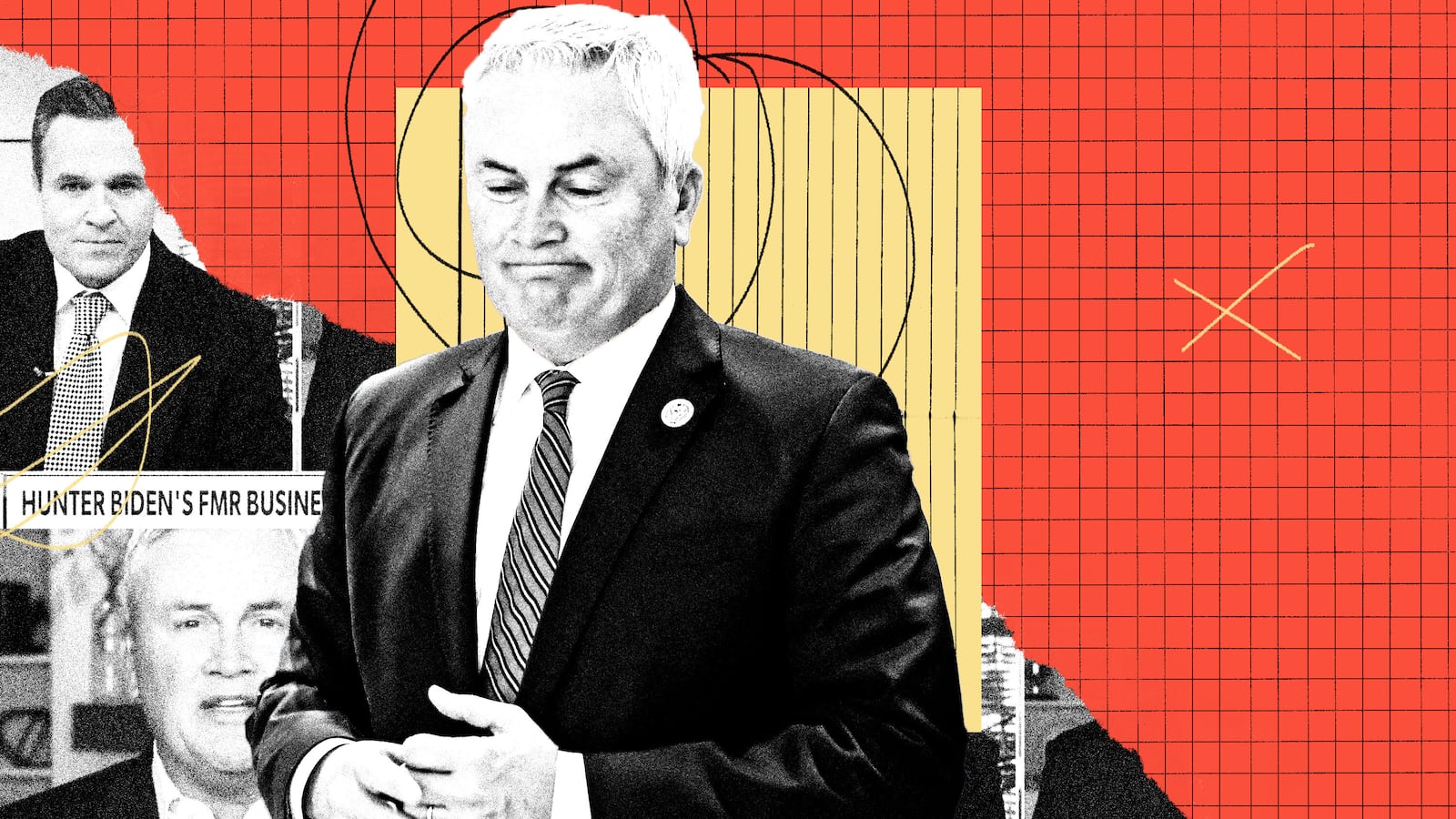 Photo Illustration of James Comer.