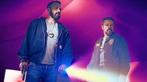 Ben Affleck and Matt Damon in The Rip.