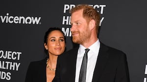 Meghan Markle and Prince Harry at Project Healthy Minds' World Mental Health Day Festival in New York.