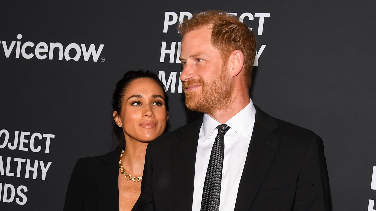 Meghan Markle and Prince Harry at Project Healthy Minds' World Mental Health Day Festival in New York.
