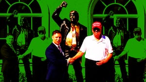 Anthony Constantino, Donald Trump phoot illustration