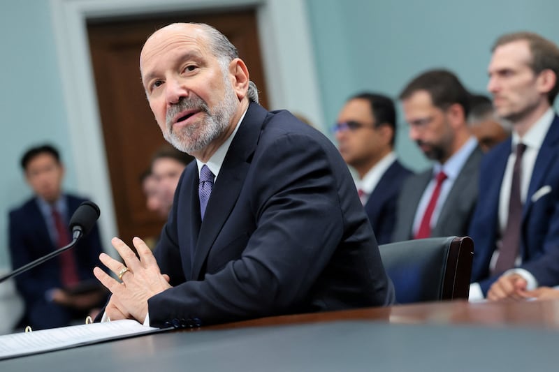 U.S. Secretary of Commerce Howard Lutnick testifies at a Commerce, Justice, Science, and Related Agencies Subcommittee hearing of the House Appropriations Committee on Capitol Hill in Washington, D.C., U.S., April 23, 2026. REUTERS/Jonathan Ernst