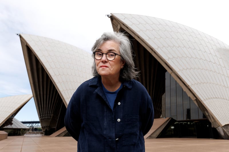 Rosie O'Donnell arrives in Australia ahead of her "Common Knowledge" show at the Sydney Opera House on October 06, 2025 in Sydney, Australia.