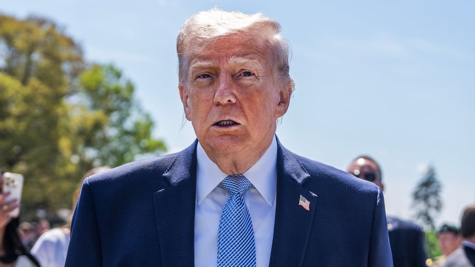 Rep. Jamie Raskin listed President Donald Trump's rambling at the East Egg Roll on April 6 as well as his threatening posts about Iran in a letter demanding the president, 79, take a cognitive test and release the results.