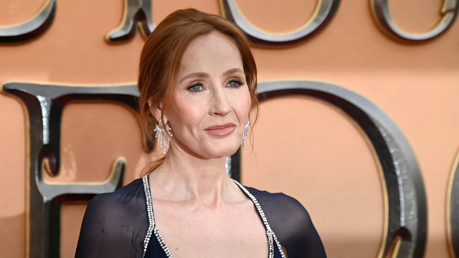 J.K. Rowling at the premiere of “Fantastic Beasts: The Secret of Dumbledore” in 2022.