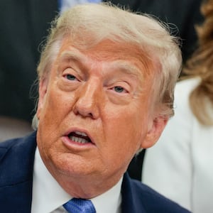 U.S. President Donald Trump speaks in the Oval Office as he signs the Secure America Act, at the White House in Washington, D.C., U.S., June 10, 2026. REUTERS/Evan Vucci