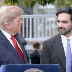 Donald Trump praises New York Mayor Zohran Mamdani.