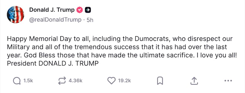 Trump truth
