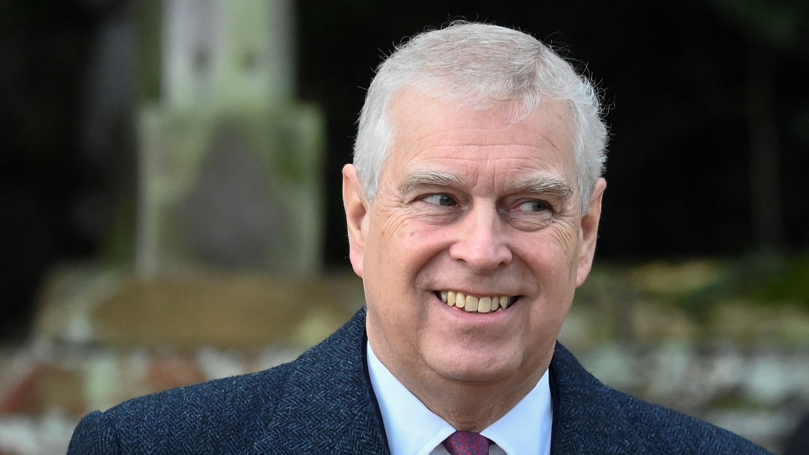 Britain's Prince Andrew, Duke of York attends the Royal Family's Christmas Day service at St. Mary Magdalene's church, Sandringham, December 25, 2022.
