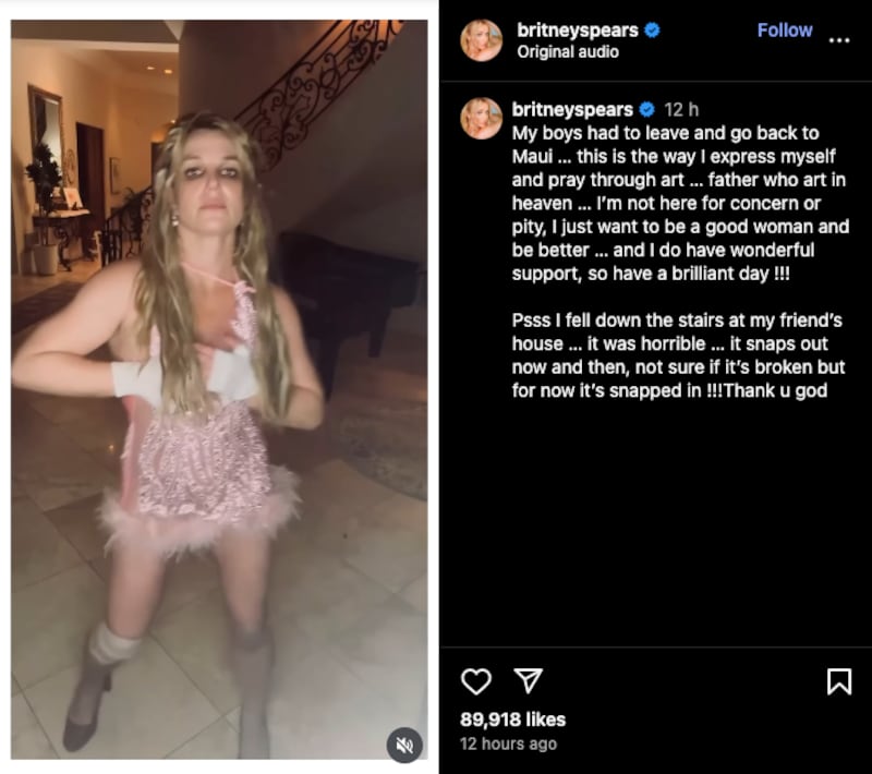 Britney Spears Instagram