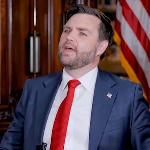 JD Vance on the Katie Miller podcast.