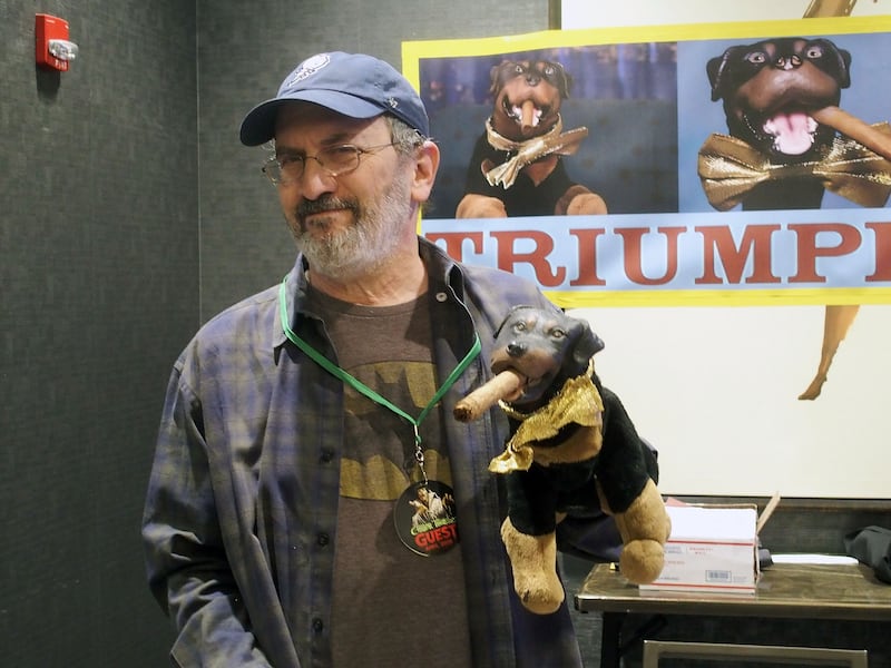 Robert Smigel & Triumph The Insult Dog attends the Chiller Theatre Expo Spring 2026