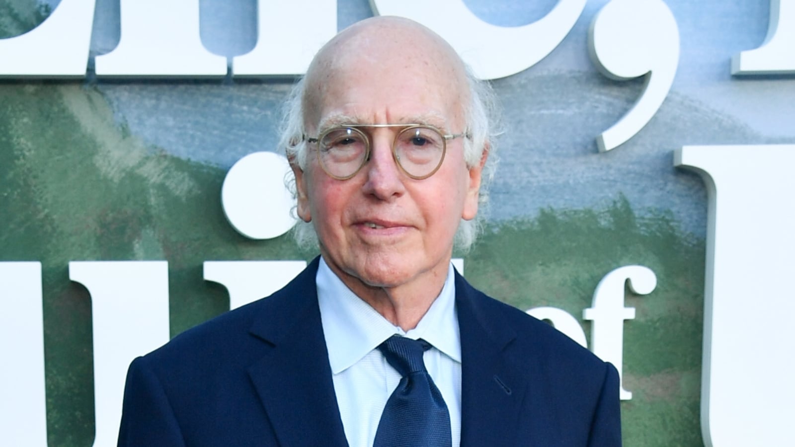 Larry David at HBO's "Life, Larry and the Pursuit of Unhappiness" premiere