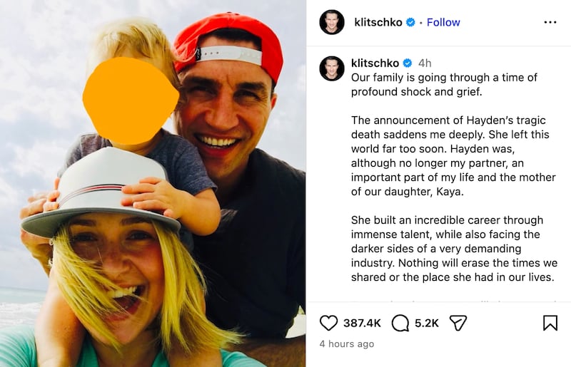 Wladimir Klitschko on Instagram.