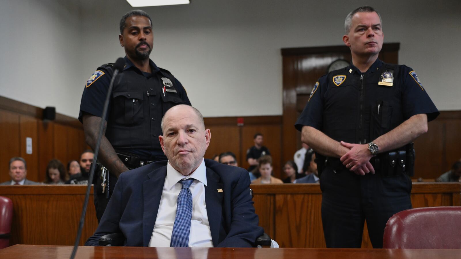 A photo of Harvey Weinstein