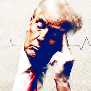 Donald Trump photo illustration