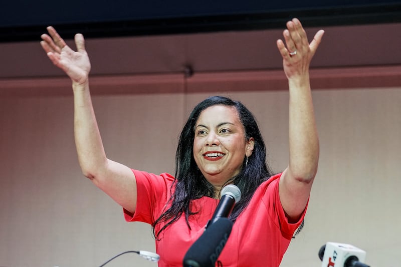 Analilia Mejia, Democratic candidate for New Jersey’s 11th Congressional District.