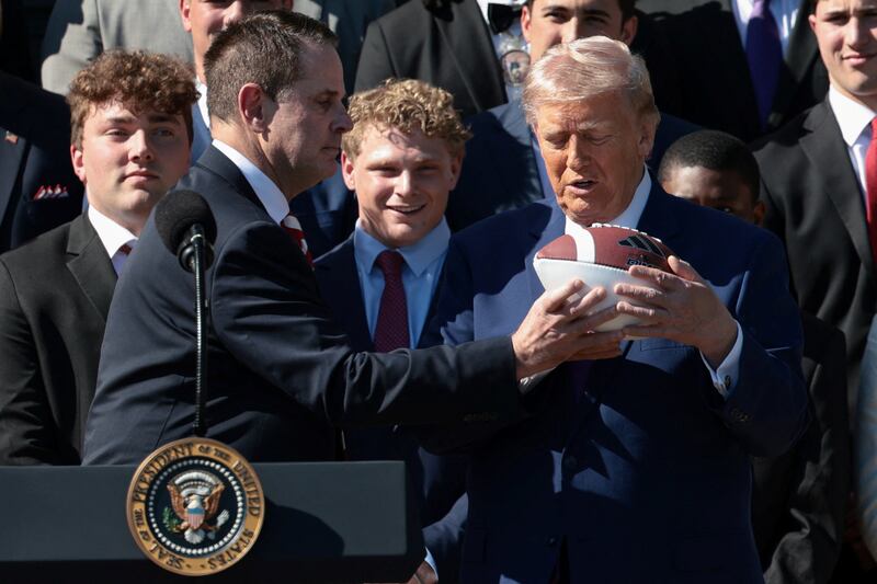 donald trump curt cignetti