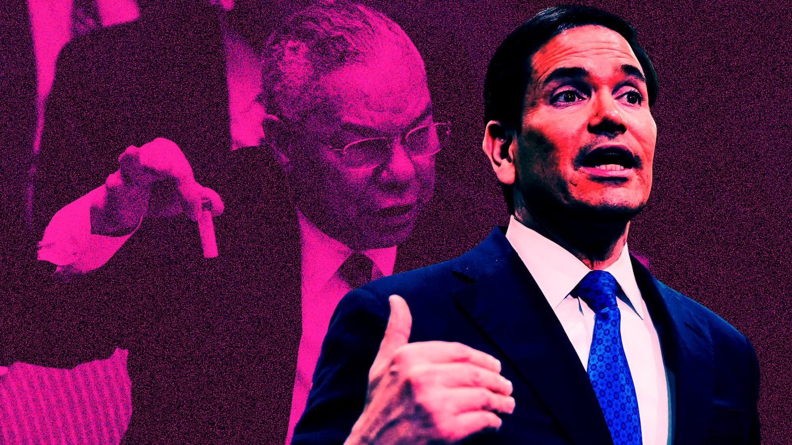Marco Rubio, Colin Powell