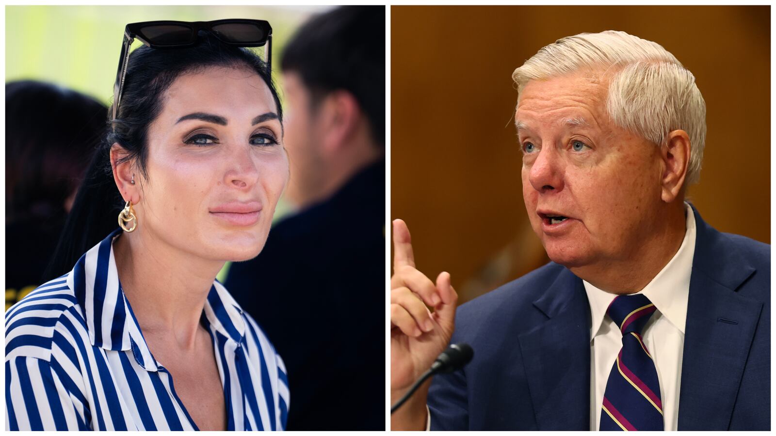 Laura Loomer, Lindsey Graham