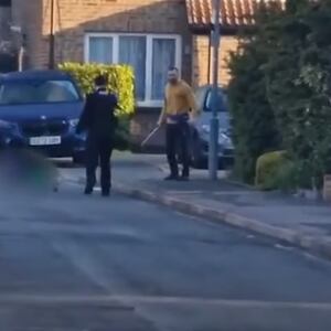 A 14-year-old boy has died after a suspect with a sword attacked several people in London, police say.