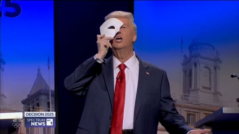 James Austin Johnson as Donald Trump on Saturday Night Live