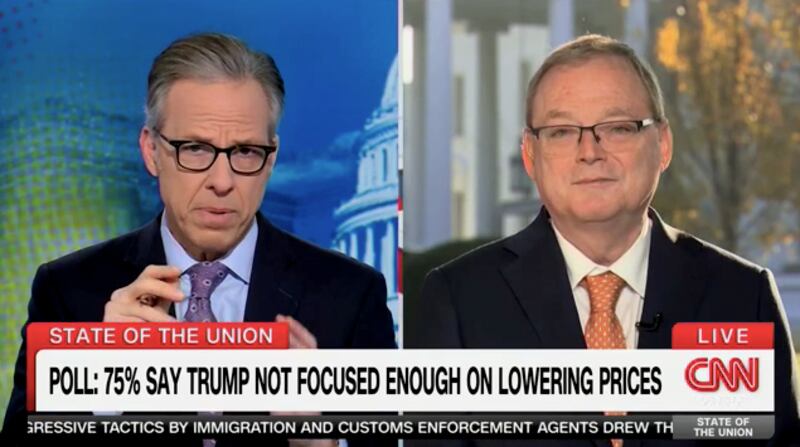 Kevin Hassett on State of the Union with Jake Tapper