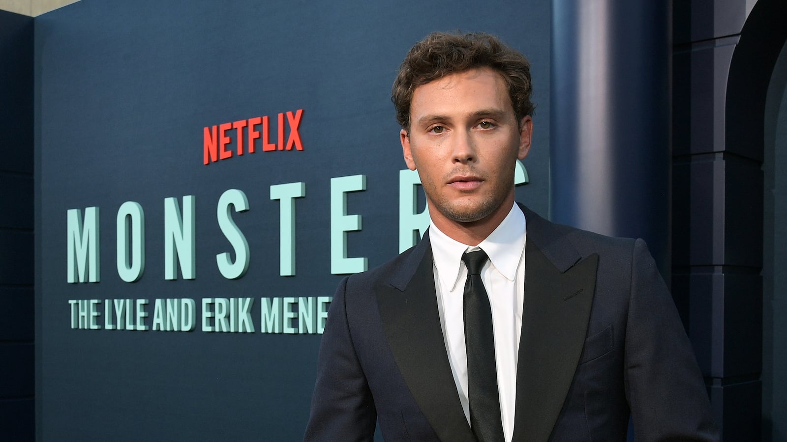 Cooper Koch at Netflix's "Monsters: The Lyle and Erik Menendez Story" Premiere on September 16, 2024