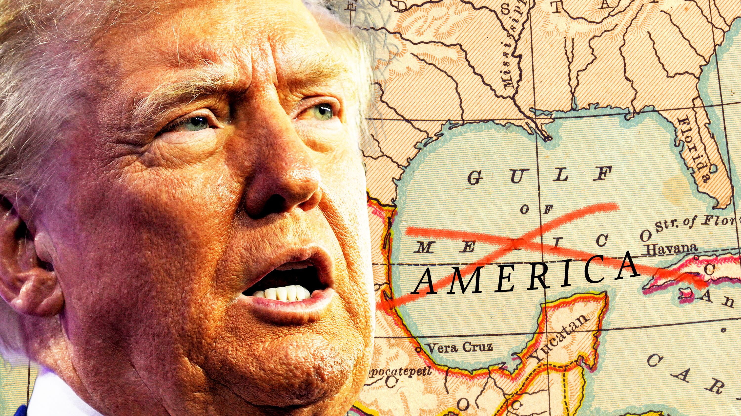 Gulf of America': Trump Promises to Rename Gulf of Mexico in Bonkers Rant