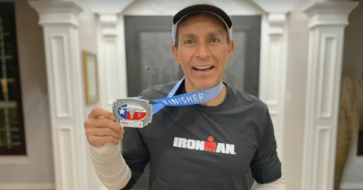 ABC-13 Ex-Anchor Art Rascon Breaks Both Wrists and Still Finishes Ironman