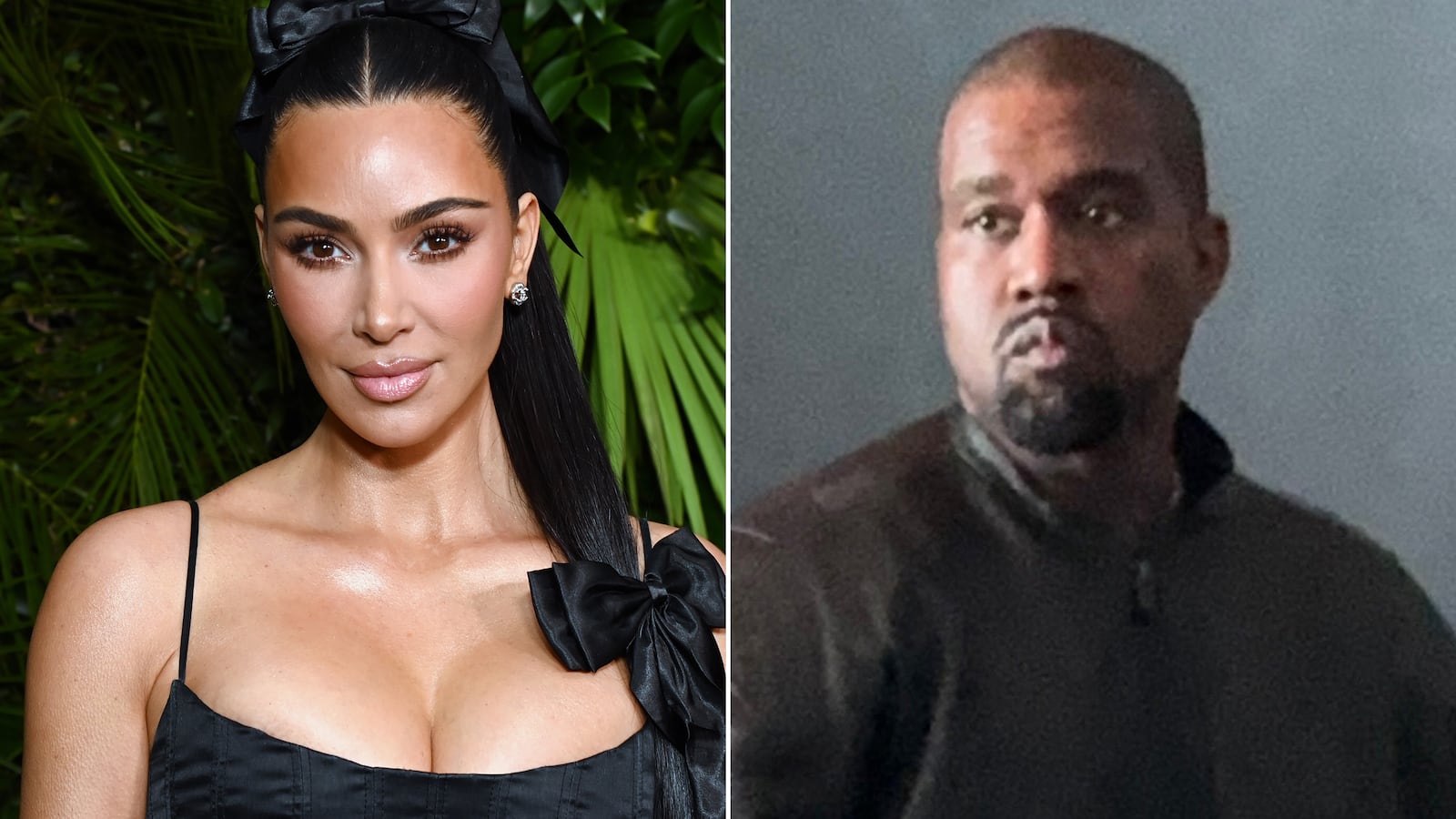 Kim Kardashian and Kanye West