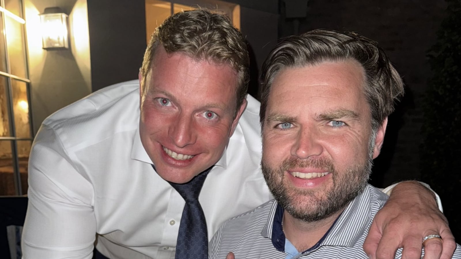 Thomas Skinner and JD Vance.