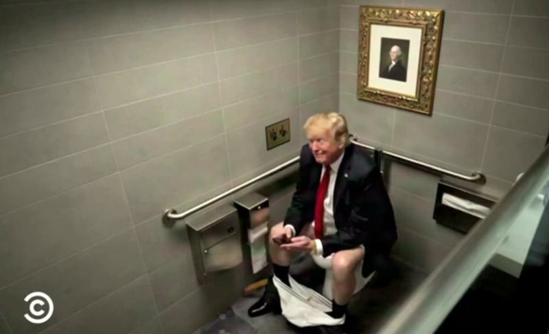 South Park, Trump on toilet