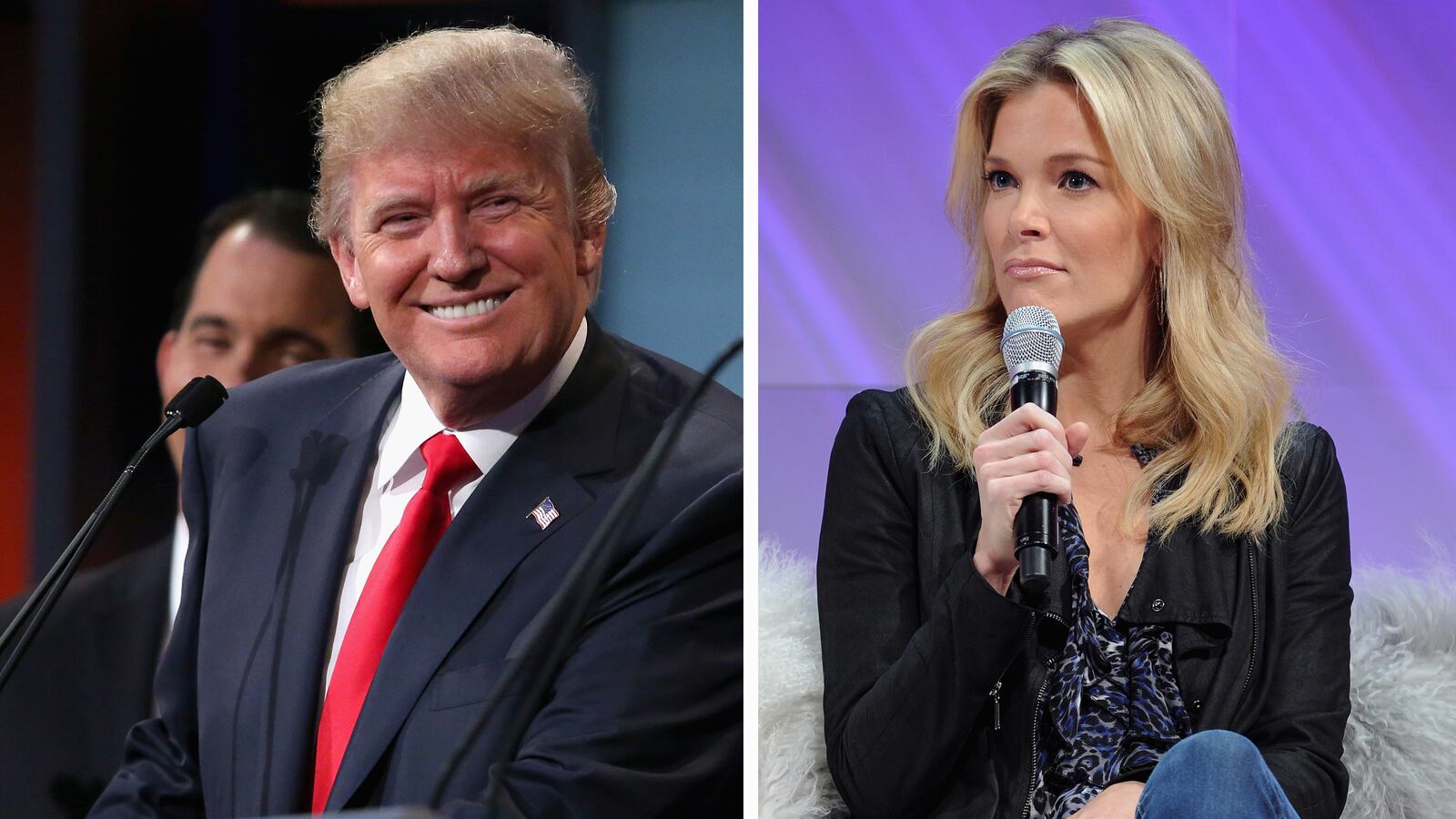 Donald Trump and Megyn Kelly