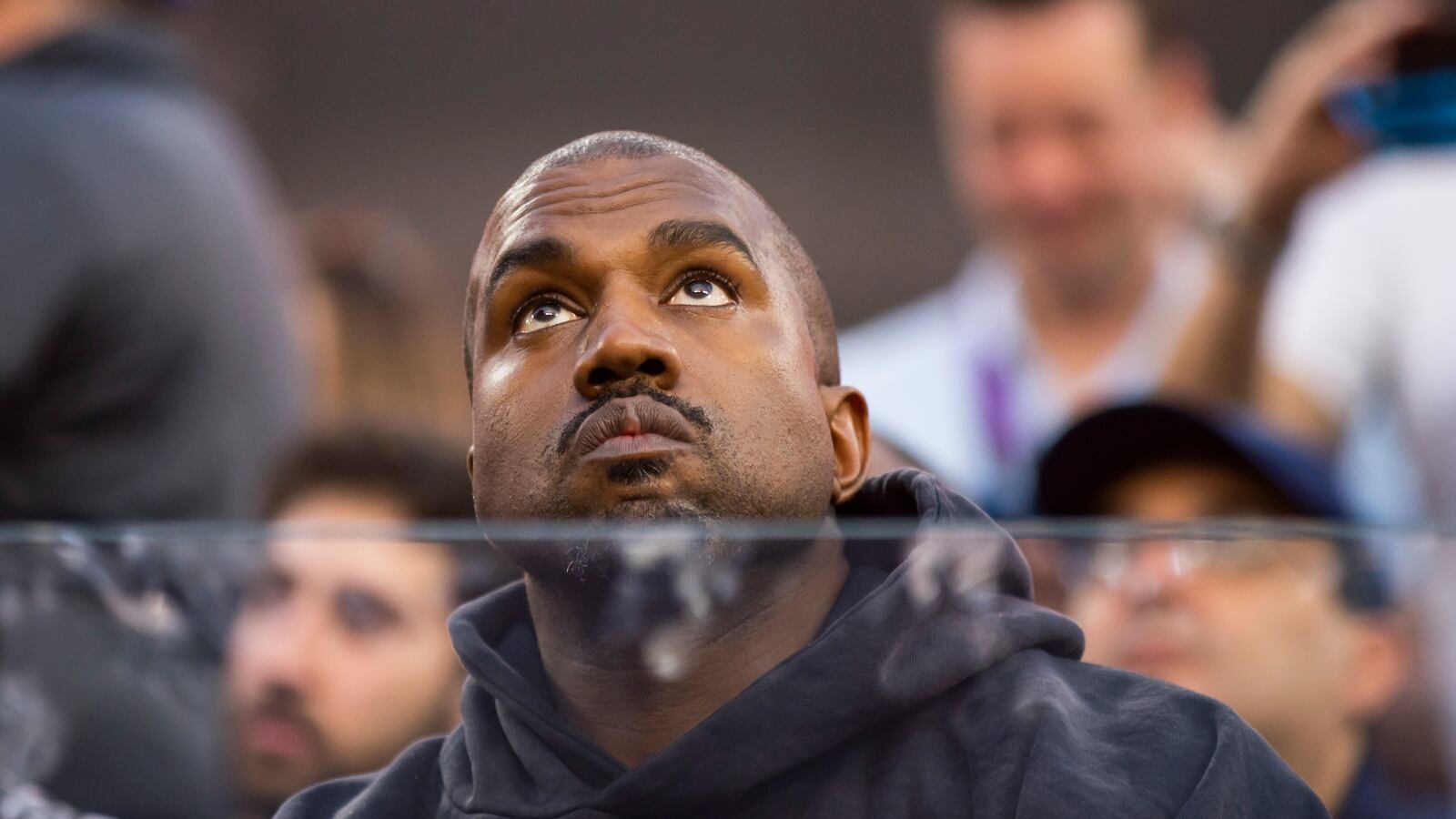 A picture of Kanye West, also known as Ye, whose account was reinstated on X—aka Elon Musk’s newly-rebranded Twitter—after the rapper was suspended for violating company policy with an antisemitic post.
