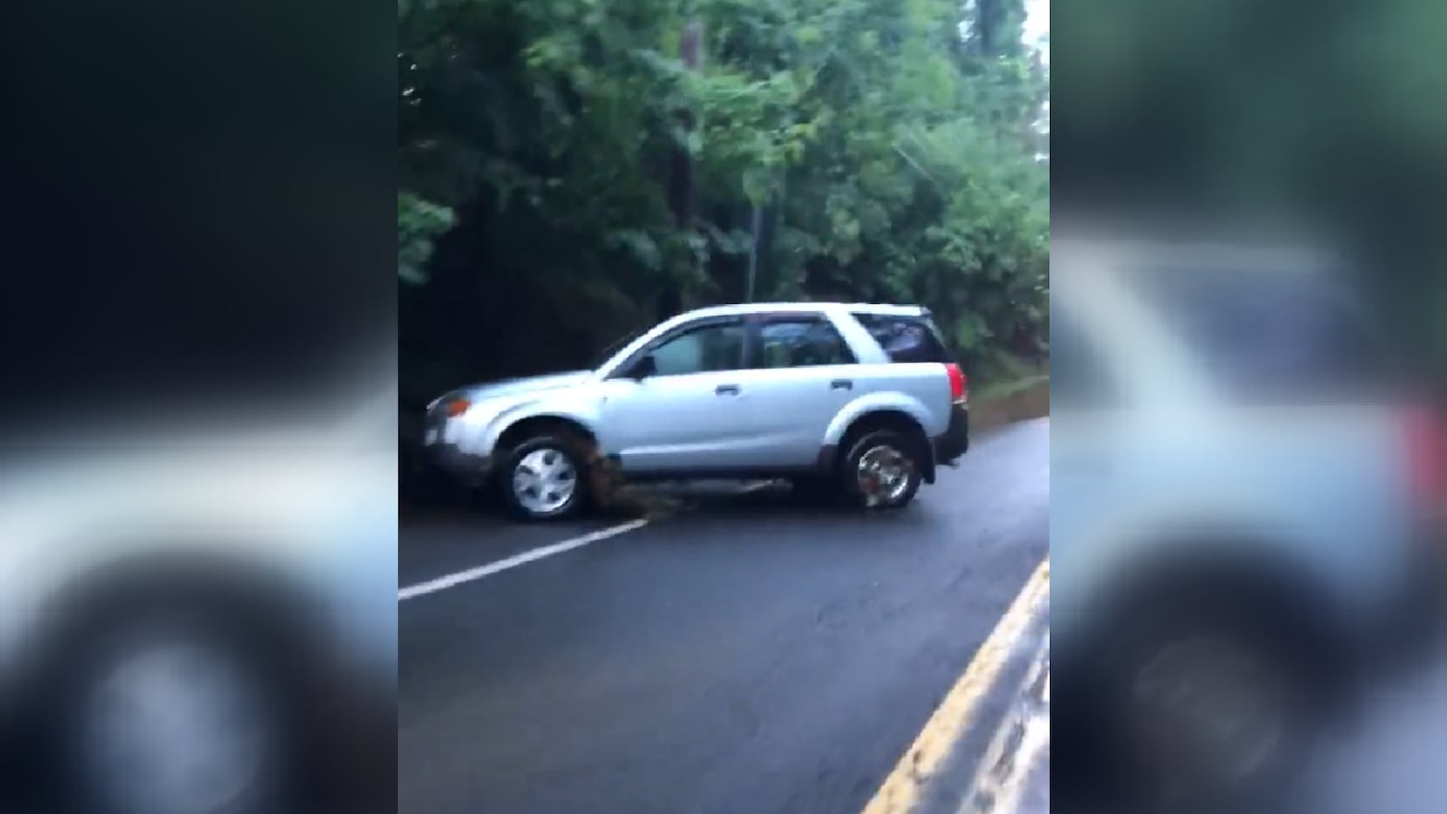 Flooding on this Bucks County, Pennsylvania road left 4 dead and at least 3 missing.
