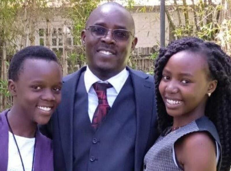 The author “Tim Stevensen” submitted this photo to Business Insider and claimed it was him with his two daughters. The same image was published by a London newspaper months prior, having been submitted by a man named Gregory Stowe.