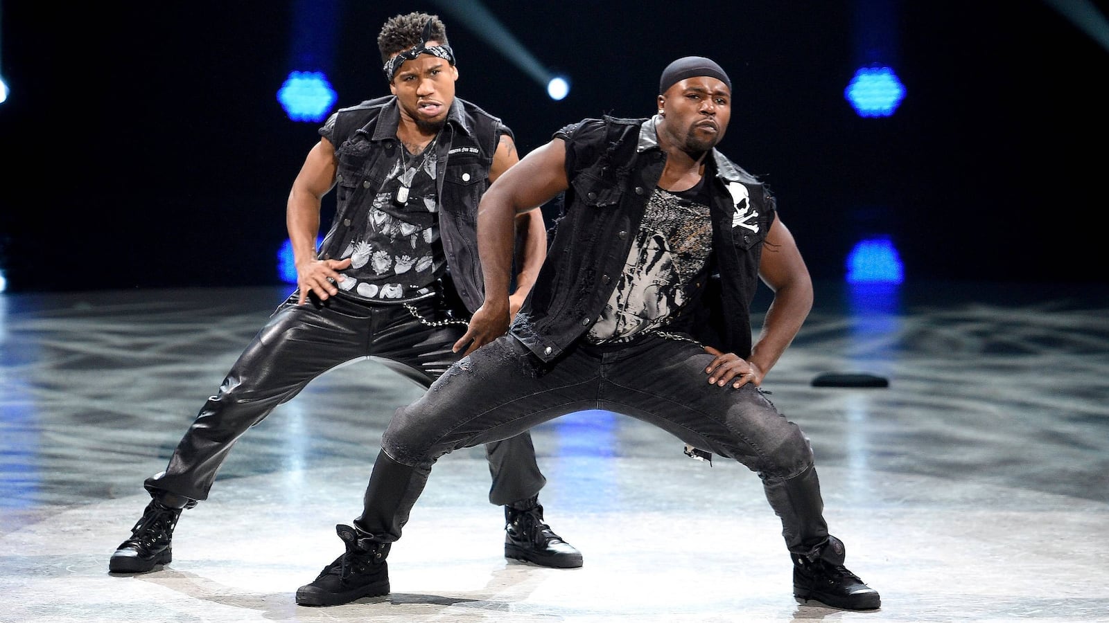 Contestant Vigil Gadson and Joshua Allen perform a Hip-Hop routine on So You Think You Can Dance.